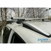 Cross Bars - Crossbars - Roof Rails - Universal Fit - 135 Cm - Silver